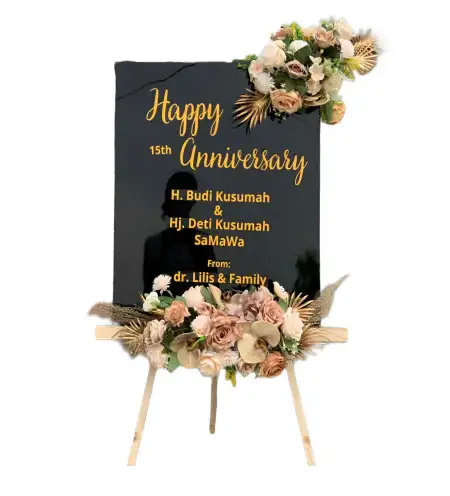 Papan Bunga Akrilik Panggung Rawi